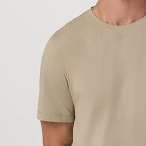 T-shirt Homme Tendance Coupe Épaules Tombantes / Tissu Lourd Style Urbain Qualité Supérieure Conforme aux Normes d'Exportation Coupe Ajustée - Product Image 3