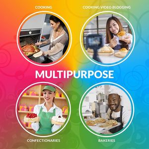 3 Pack 18\" Natural Color Terry <b>Cloth</b> Industrial <b>Oven</b> Sleeves Heat Resistant Protective Sleeves for Baking Cooking Protection - Product Image 5