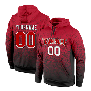 Full Sublimation Print Embroidered Winter <b>Pullover</b> <b>Men</b> Women Unisex Cotton Blended Hoodie Custom Streetwear Hooded Sweatshirt - Product Image 5