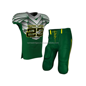 Uniforme de Fútbol Americano Personalizado de Alto Rendimiento, Unisex, Talla Grande, Manga Corta, Ligero y Transpirable para Equipo - Product Image 1