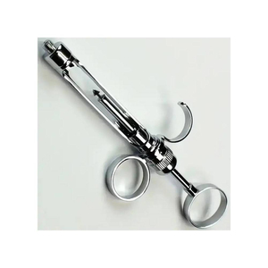 Seringue dentaire en acier inoxydable de base, finition polie, légère, certifiée CE, personnalisable avec logo couleur, pour usage chirurgical dentaire - Product Image 3
