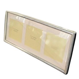 Modern Look Aluminum Metal Rectangle Shape Silver Finished Photo <b>Frame</b> Amazing Look Photo <b>Frame</b> Home Accent - Product Image 1