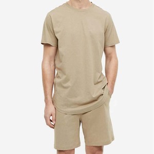 Conjunto de Camiseta y Pantalones Cortos para Hombre, Estampado en Serigrafía, Estilo Vintage, Lavado Ácido, Alta Calidad, Venta al Por Mayor - Product Image 5