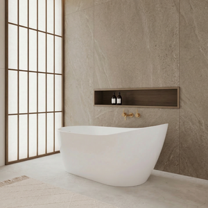 Baignoire autoportante FW-8822-59 - Baignoire autoportante moderne et durable en acrylique pour salle de bain - Product Image 6