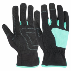 Gants de travail mécaniques de haute qualité en cuir synthétique Amara, respirants, avec dos de la main en Spandex résistant aux chocs, pour la sécurité des mécaniciens - Product Image 5
