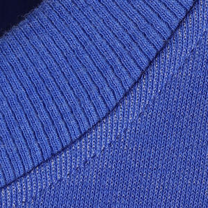 Camiseta Azul Estampada Extra Grande para Hombre, Tela CVC de 200 GSM, 70% Algodón, 30% Poliéster, Fabricante Personalizado OEM ODM - Product Image 3