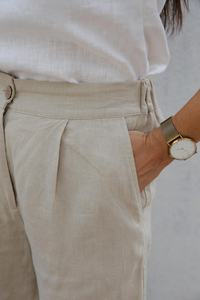 Shorts de sport taille haute personnalisés pour femmes avec logo, pour le yoga, la course à pied, avec poches, pour la salle de sport et les activités de plein air - Product Image 2