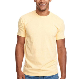 Impression numérique pour T-shirt homme col rond CVC coupe ajustée en polyester/coton, modèle 6210 - Product Image 1