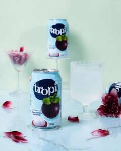 Bebida Tropi Juice 330ml Lata Corta de Aluminio 100% Puré de Fruta Bajo en Grasa Recién Exprimido Saborizado Esterilizado 5 Brix Sandía Enfriada - Product Image 6