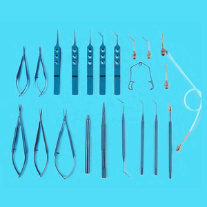 Tijeras Corneales Universales Reutilizables Castroviejo, Instrumentos Oftálmicos Anteriores, Pinzas de Cirugía Ocular de Acero para Uso Hospitalario - Product Image 6