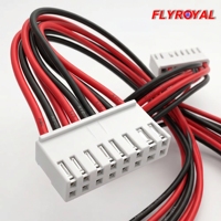 Rangkaian Kabel Konektor VH3.96 Pitch 3.96mm Kustom 2 3 4 Pin Male ke Female Ekstensi Kabel Elektronik untuk Daya