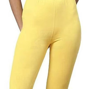 Diseña tus propios leggings personalizados para mujer, nuevo estilo de ropa deportiva, leggings para mujer hechos en Pakistán - Product Image 6