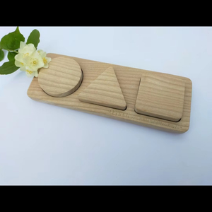 Jeu de puzzle éducatif sur la forme, tendance, best-seller, en bois, artisanal, design indien, artisanat indien - Product Image 1