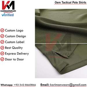 Camiseta de Polo Táctica Transpirable para Paintball con Marca Personalizada, Tejido con Control de Humedad, Proveedor Mayorista de Exportación - Product Image 4