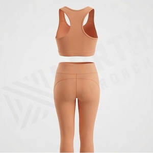 Vêtements de sport grande taille pour femmes, ensemble soutien-gorge de sport et leggings, entraînement, gym, course à pied, yoga, vêtements de sport actifs - Product Image 2