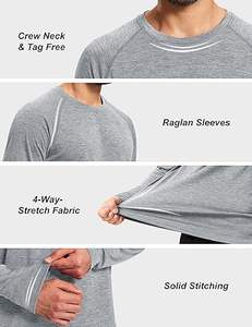 Camisetas de Pesca de Manga Larga de Alta Calidad para Hombre, Protección Solar UV UPF 50+, Absorción de Humedad - Product Image 2