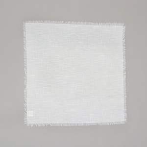 Ensemble de 4 serviettes classiques en coton de qualité supérieure 20x20 pouces à surpiqûres Serviettes de table et accessoires élégants - Product Image 3