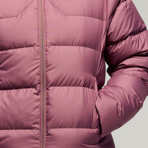 Chaqueta Acolchada Premium OEM para Mujer, Ropa Casual de Exterior Personalizada, Cortavientos con Cierre de Cremallera y Bolsillos Laterales, Abrigo para Mujer - Product Image 3
