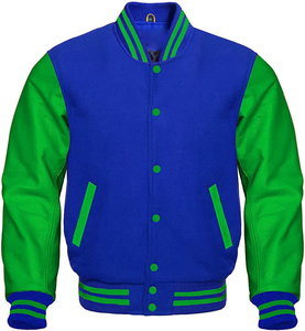 Chaqueta Bomber Varsity HBCU Unisex con Logotipo Personalizado en la Parte Delantera, Estilo Vintage, Invierno, Satén, Botones Cubiertos de Algodón, Cortavientos - Product Image 3