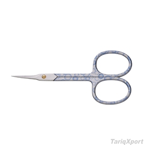 Ciseaux à cuticules professionnels de qualité supérieure, en acier inoxydable, lame incurvée tranchante, manche confortable, pour la manucure et le nail art. - Product Image 4