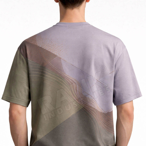 เสื้อยืดผู้ชายขายดี ราคาถูก คุณภาพสูง ระบายอากาศได้ดี พิมพ์ลาย ทรงหลวม สัมผัสนุ่ม ผ้าฝ้าย 100% ขายส่ง - Product Image 6