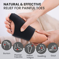 Compresse de glace pour pied et orteil, en tissu Lycra hautement extensible de qualité médicale, avec logo personnalisable et emballage couleur, pour soulager la douleur du hallux valgus