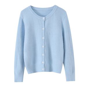 3 Colorway Sorority V-neck Button Knitted Breathable 100% Cashmere Long Sleeve Winter Casual Fashion <b>Cardigan</b> Sweaters <b>for</b> <b>Men</b> - Product Image 3