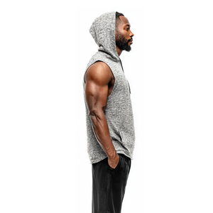 Ropa Deportiva para Gimnasio, Camisetas sin Mangas con Capucha para Hombre, Camisetas Deportivas Ajustadas, Camisetas sin Mangas con Capucha para Hombre - Product Image 2