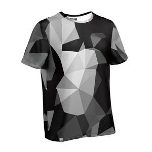 T-shirt en tricot pour homme à sublimation, haute qualité à bas prix, service OEM, respirant, manches courtes - Product Image 2