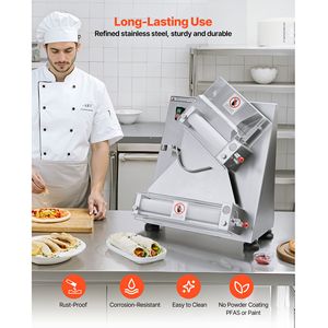 Macchina Elettrica Commerciale per Stendere la Pasta 370W in Acciaio Inox, Larghezza 3-14 Pollici, Nuova Condizione 260 - Product Image 5