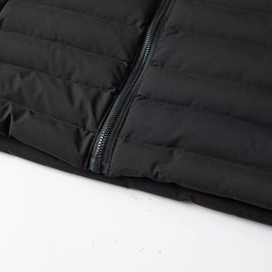 Men's New Fashion Brand Winter Quilted Jacket Thick Down Cotton <b>Coat</b> with Stand Collar <b>Long</b> Fleece Casual Style Plain Dyed - Product Image 5