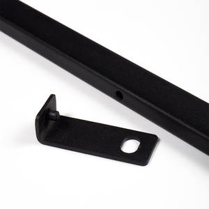 Support mural robuste OEM pour outils, organisateur réglable en acier à un niveau pour garage et jardin A02 - Product Image 4