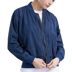 Women's Casual Lightweight Bomber <b>Jacket</b> Zip Up Floral Print Windbreaker Thin Flight <b>Jacket</b> Outerwear Coat for Ladies - Product Image 4