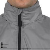 Hiver Homme Imperméable Coupe-vent Respirant Écologique Tissu à Mémoire de Forme Patchwork Séchage Rapide Streetwear à Capuche Lettres