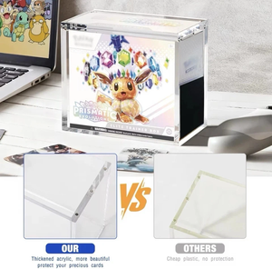 กล่องอะคริลิคใสแบบสั่งทำพิเศษสำหรับเก็บฟิกเกอร์ Fun-ko <span class=keywords><strong>Pop</strong></span> แบบซ้อนได้ พร้อมฝาปิดแม่เหล็ก - Product Image 2
