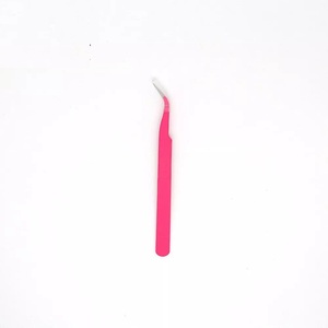 Pince à cils légère la plus populaire, ultra-fine et pointue, prix de gros, en acier inoxydable super résistant - Product Image 2