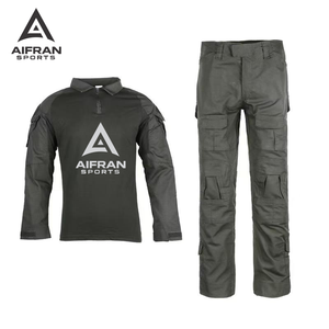 Conjunto de Uniforme de Camuflaje Personalizado Aifran, Ropa Deportiva Transpirable de Tela Elástica para Actividades al Aire Libre - Product Image 4