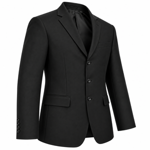 Blazer Homme de Haute Qualité, Veste de Costume Formelle pour Mariage, Blazer Élégant à Simple Boutonnage, Couleur Unie, Blazer Homme Personnalisé - Product Image 3