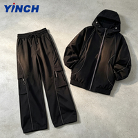 LAYENNE Prix d'usine Coupe-vent tendance personnalisé avec logo pour homme, ensemble de survêtement imprimé confortable et à la mode pour le sport