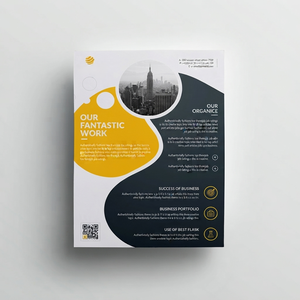 Plantilla de Diseño de Folletos Modernos con Diseño Geométrico y Tipografía Profesional para Uso en Marketing Empresarial - Product Image 6
