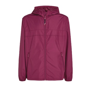 Chaqueta Cortavientos Impermeable Casual para Exteriores de Alta Calidad al por Mayor, Chaqueta Cortavientos con Forro de Malla Personalizada de Talla Grande - Product Image 1