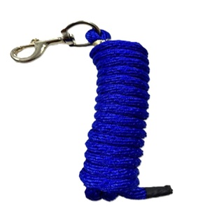 Corde de trelage pour chevaux en coton, design tressé à la main, corde de trelage en nylon colorée pour chevaux - Product Image 6