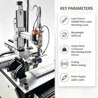 Soudeuse laser à fibre pour plaque de refroidissement liquide, ligne de soudage automatisée pour plateau de batterie