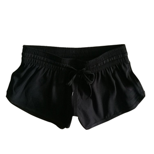 Shorts de Surf Personalizados al por Mayor para Mujer, Shorts de Baño Negros Estampados, Shorts de Playa Sublimados para Mujer - Product Image 2