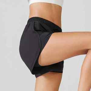 Shorts Deportivos de Verano para Mujer, Elásticos, de Cintura Alta, Transpirables, de Secado Rápido, para Yoga y Deportes al Aire Libre, Leggings de Yoga con Cintura Elástica - Product Image 5