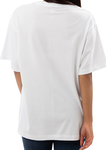 Camiseta cómoda y holgada con cuello redondo para mujer, transpirable, de alta calidad - Product Image 2