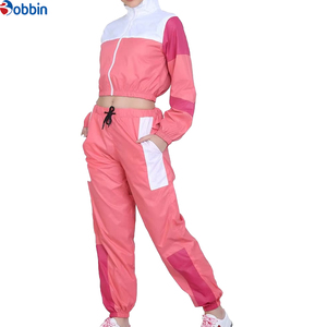 New Custom Zip Up Color Block <b>Tracksuit</b> Set For Women Casual Wear Winter Regular Fit Women <b>Tracksuit</b> Set Cotton Comfortable - Product Image 3