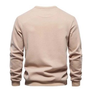 Sudaderas con capucha y bolsillos con cremallera para hombre, ropa de algodón, manga larga, cuello redondo, sudaderas para hombre - Product Image 2
