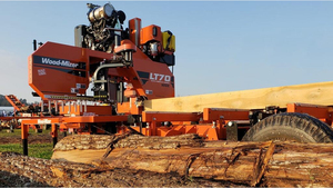 Scierie horizontale portable super hydraulique Wood-Mizer LT70 de qualité supérieure, nouvelle et large - Product Image 3