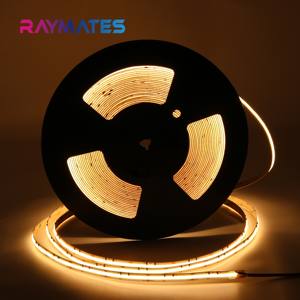 Cob Lichte Behuizing Geen Voltage Drop Ul Een Uiteinde Aangedreven Op Super Lange Led Cob Strip 480Leds/<span class=keywords><strong>M</strong></span> Ultra Lange Cob Strip Licht 2700K 24V - Product Image 1